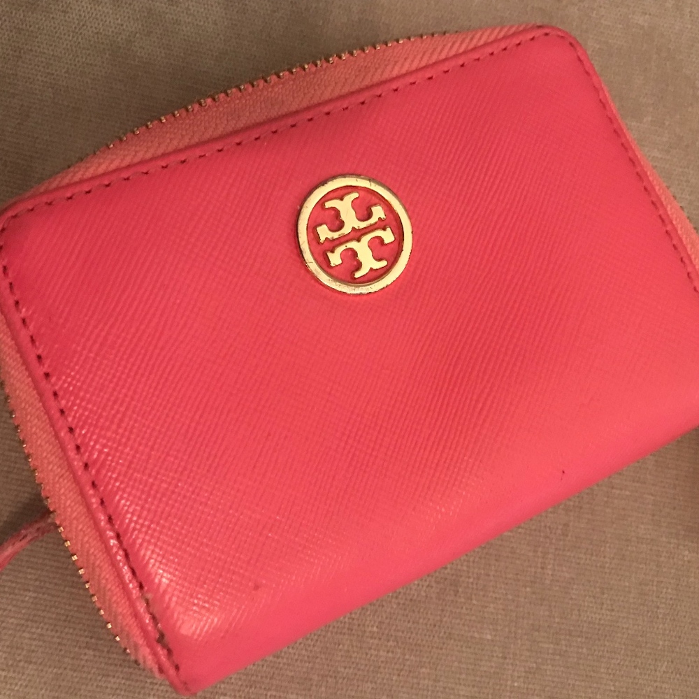 Tory Burch Robinson Zip Coin Case